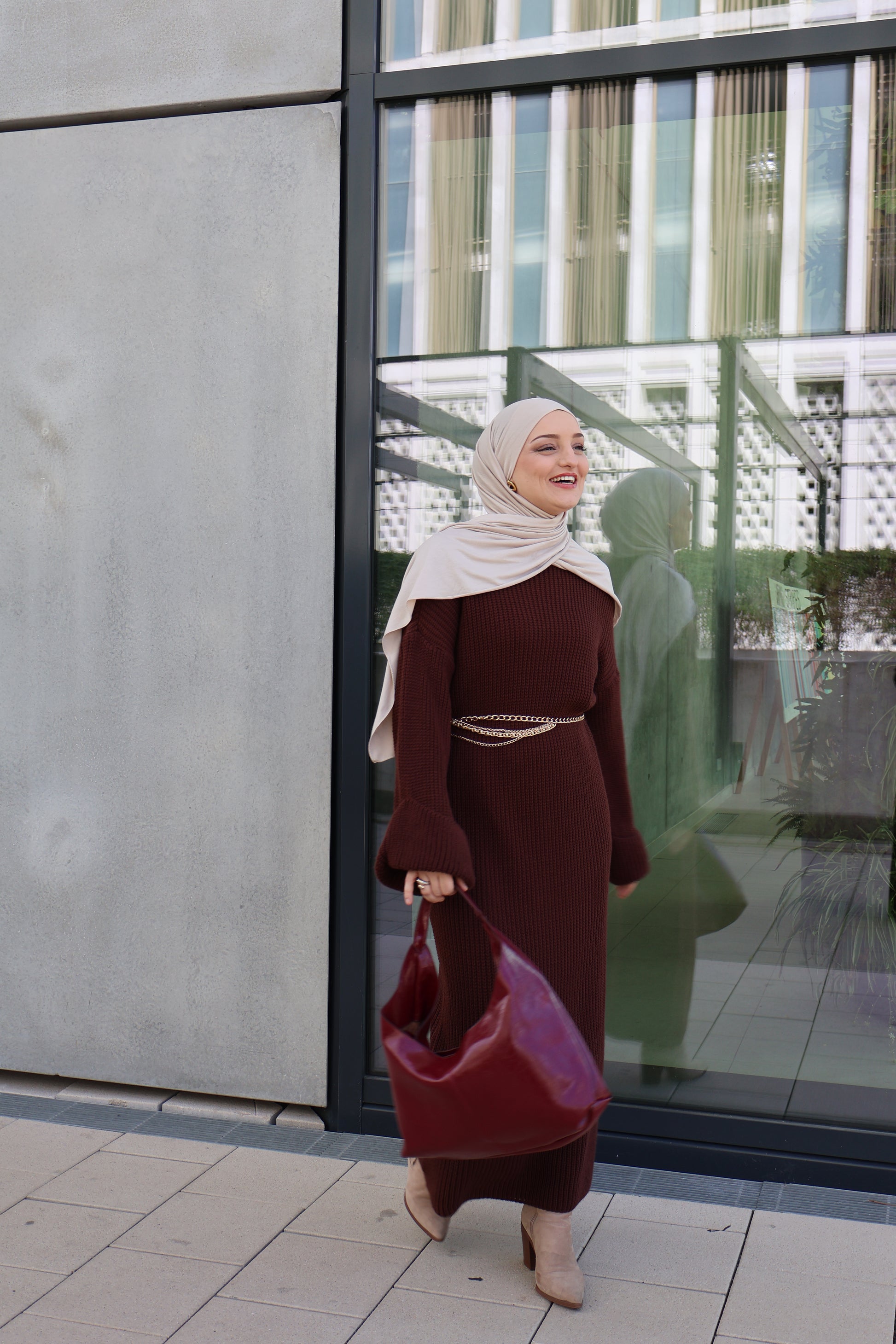 Pearl Kleid Braun