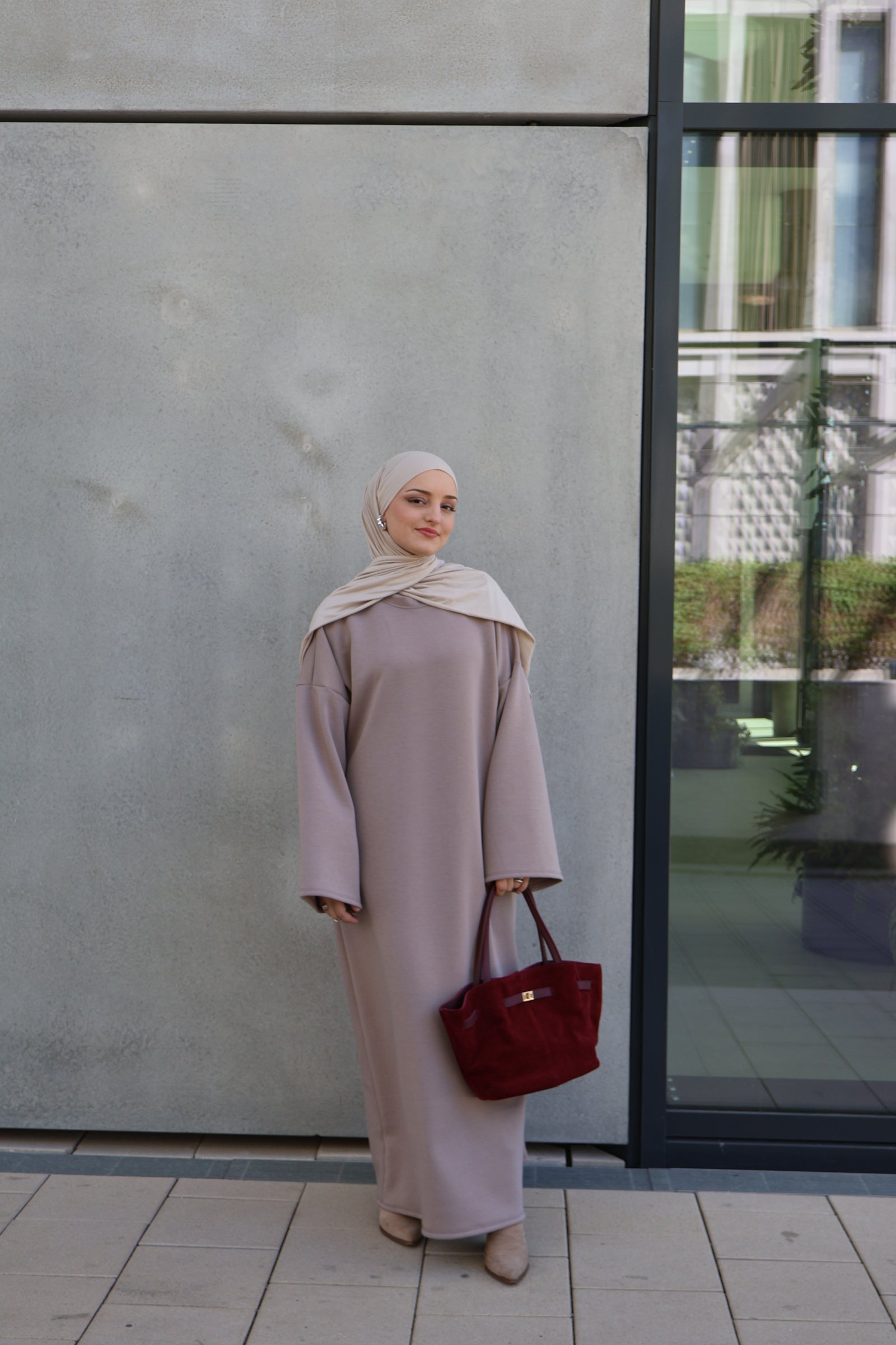 Hana Kleid Taupe