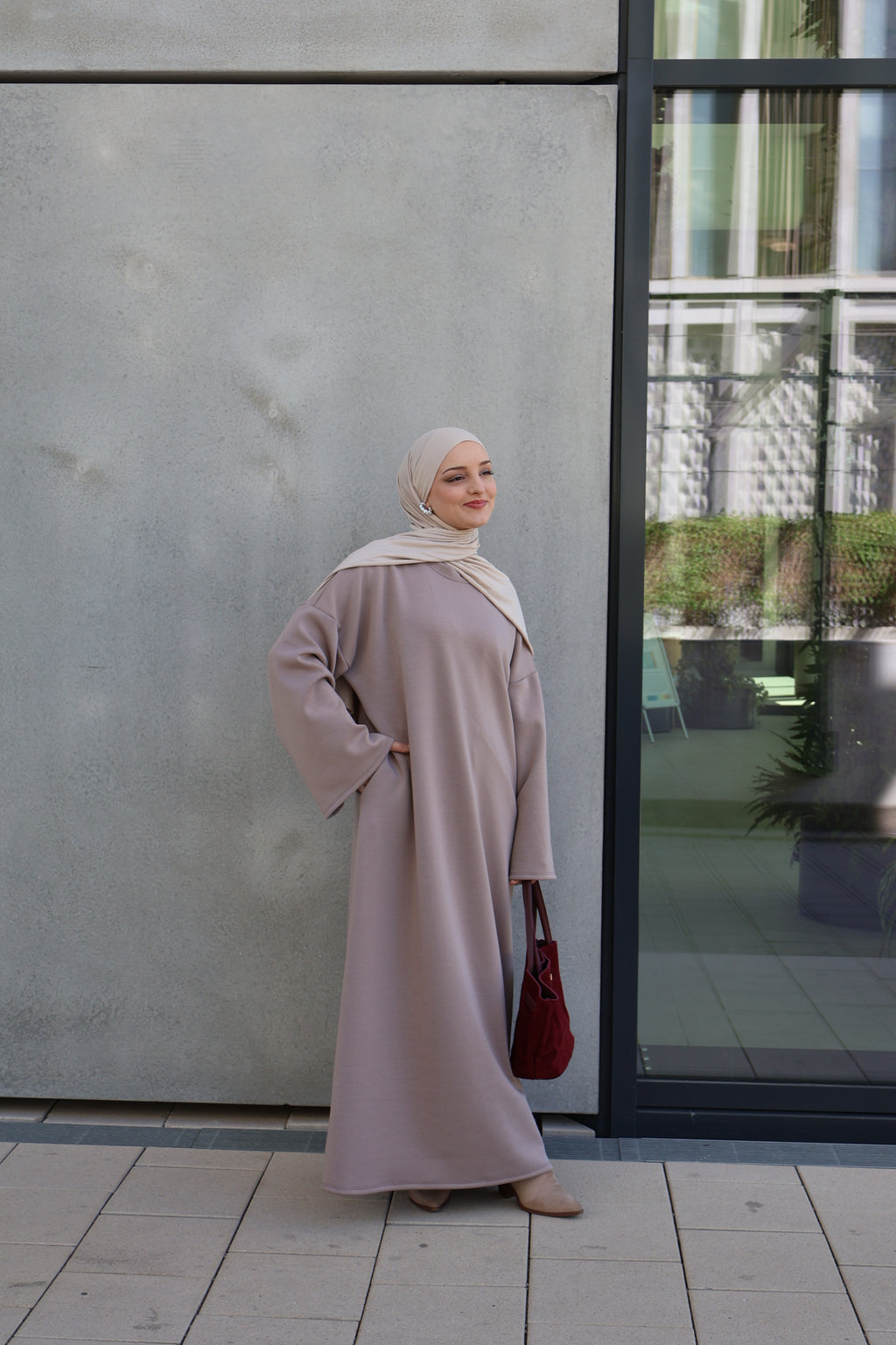 Hana Kleid Taupe