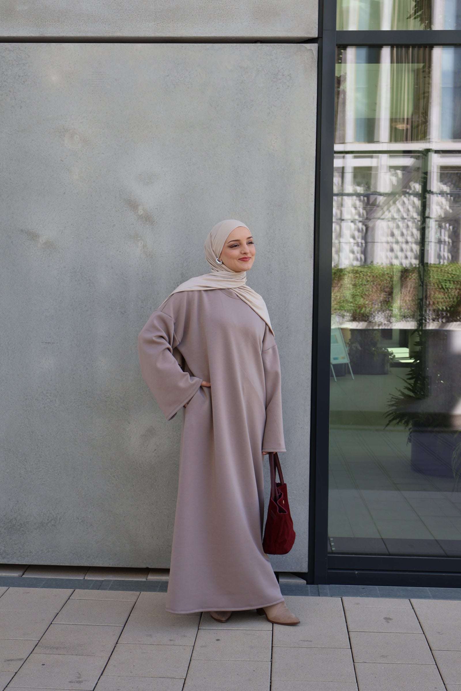 Hana Kleid Taupe