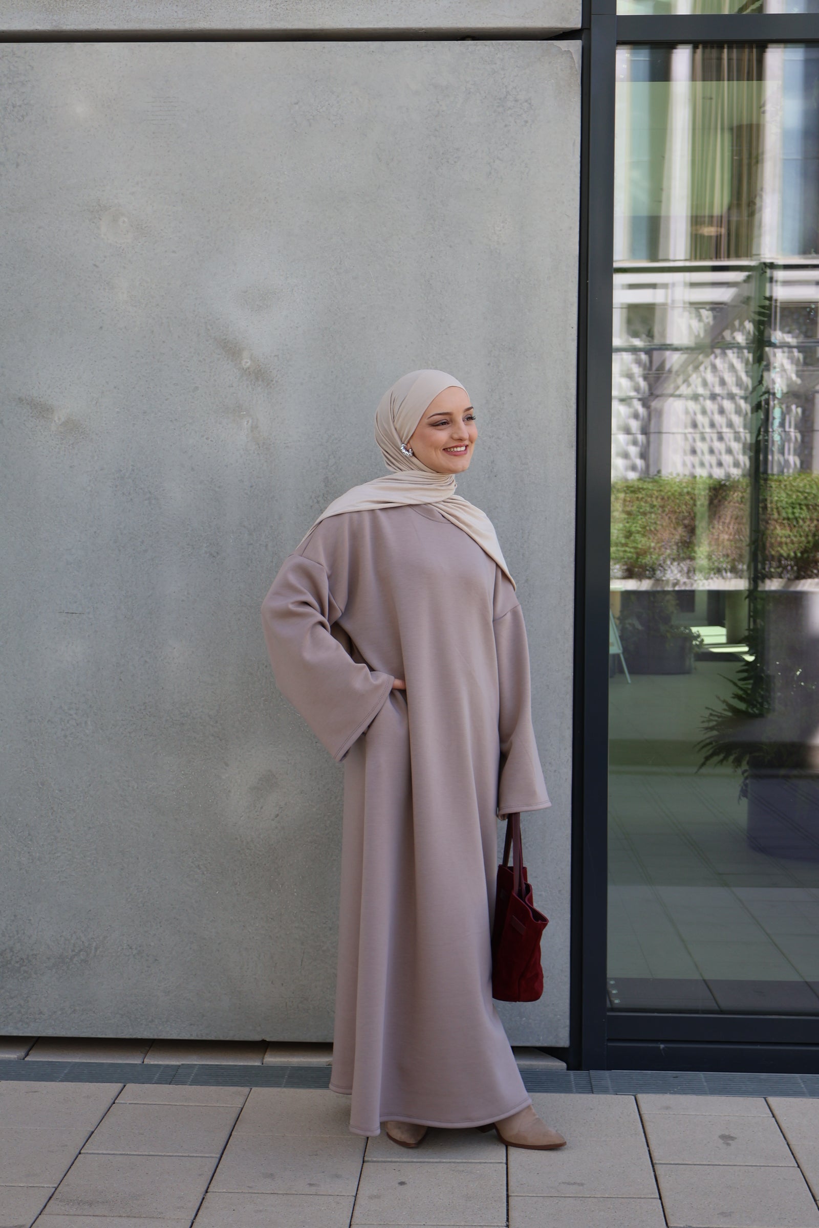 Hana Kleid Taupe