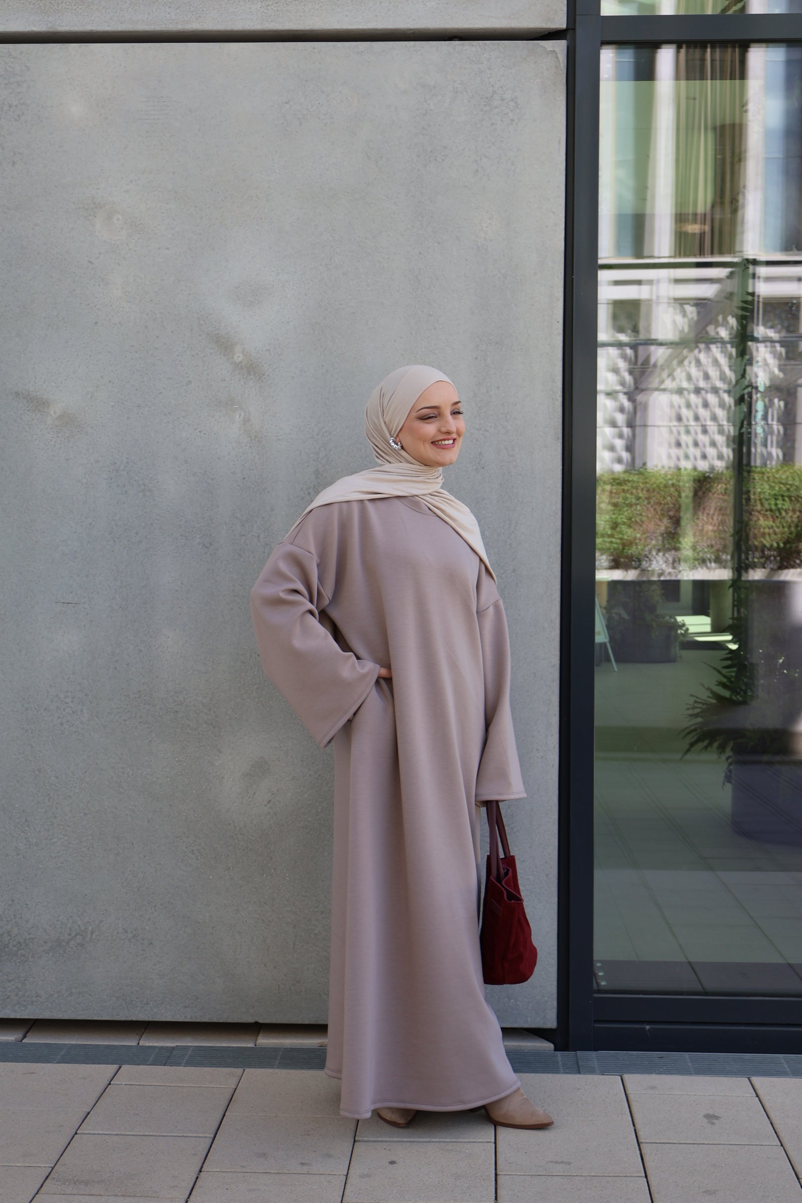 Hana Kleid Taupe