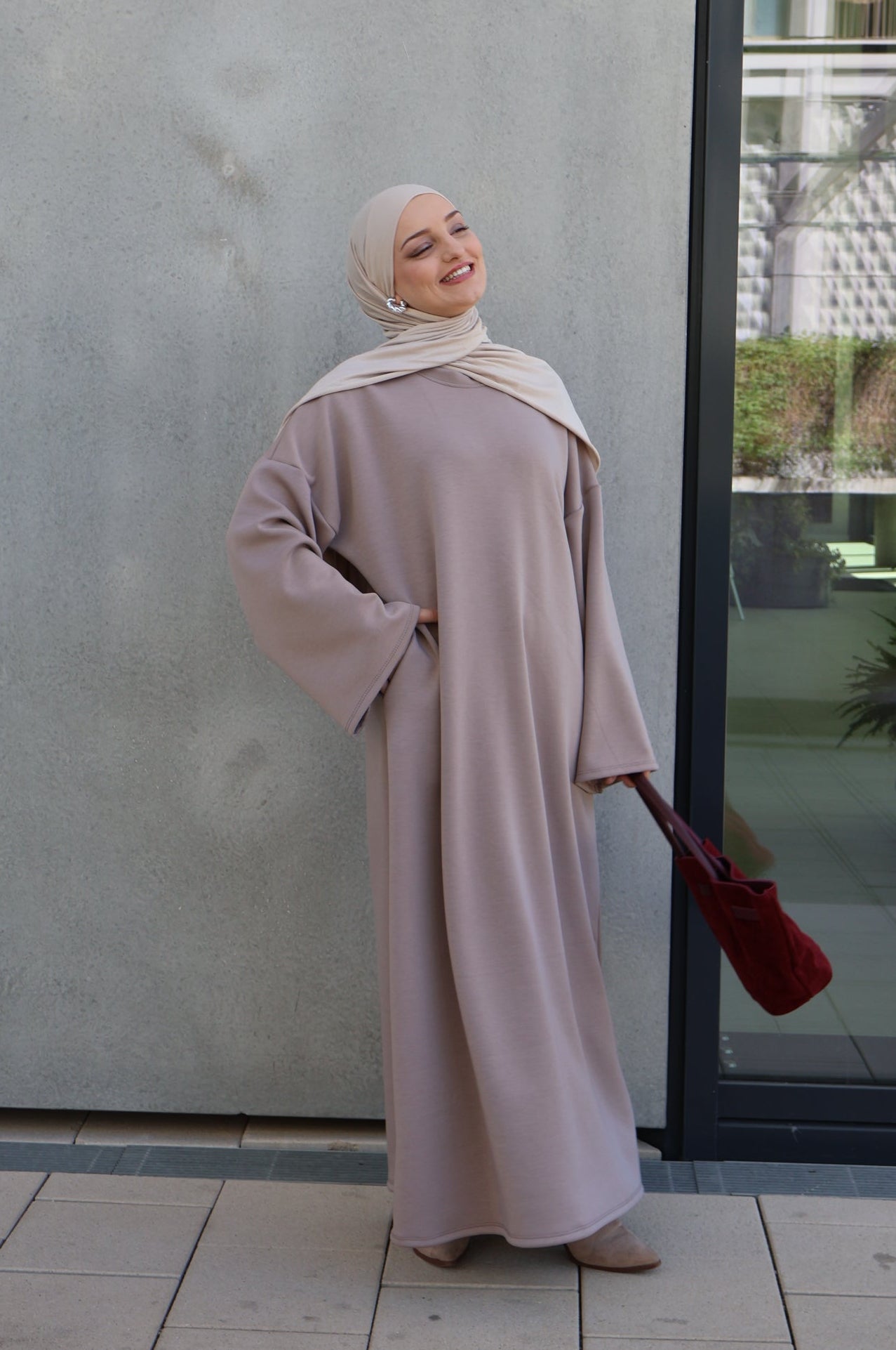 Hana Kleid Taupe
