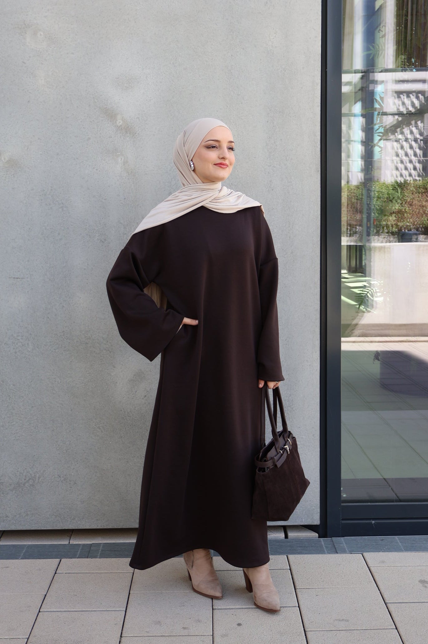 Hana Kleid Braun