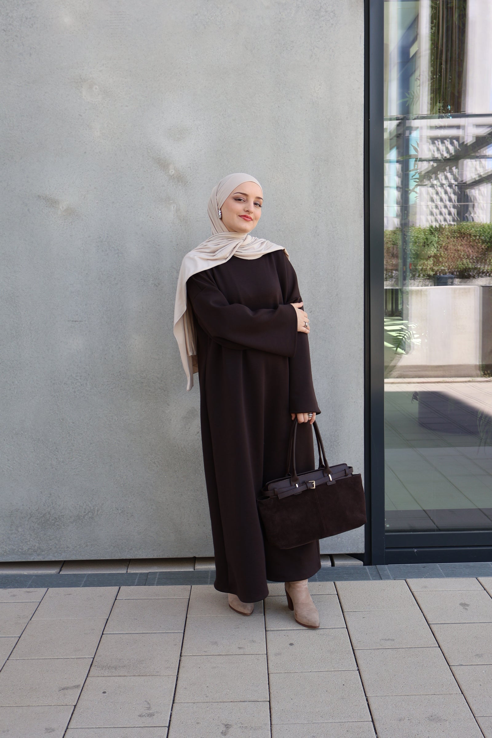 Hana Kleid Braun