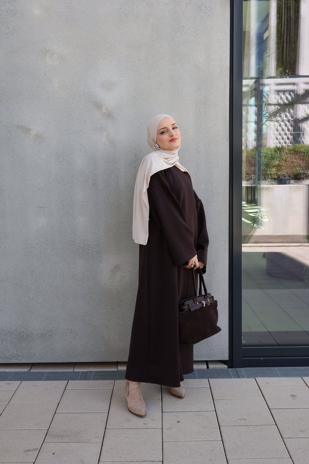 Hana Kleid Braun