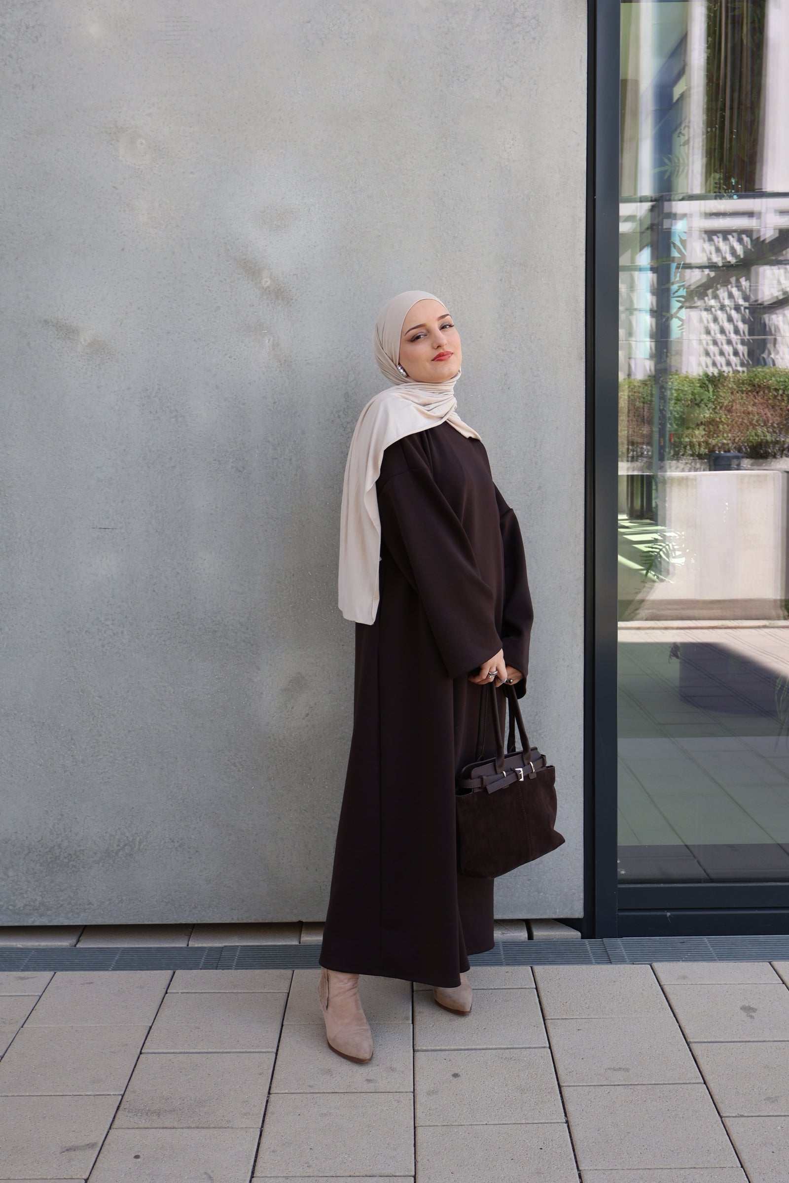 Hana Kleid Braun