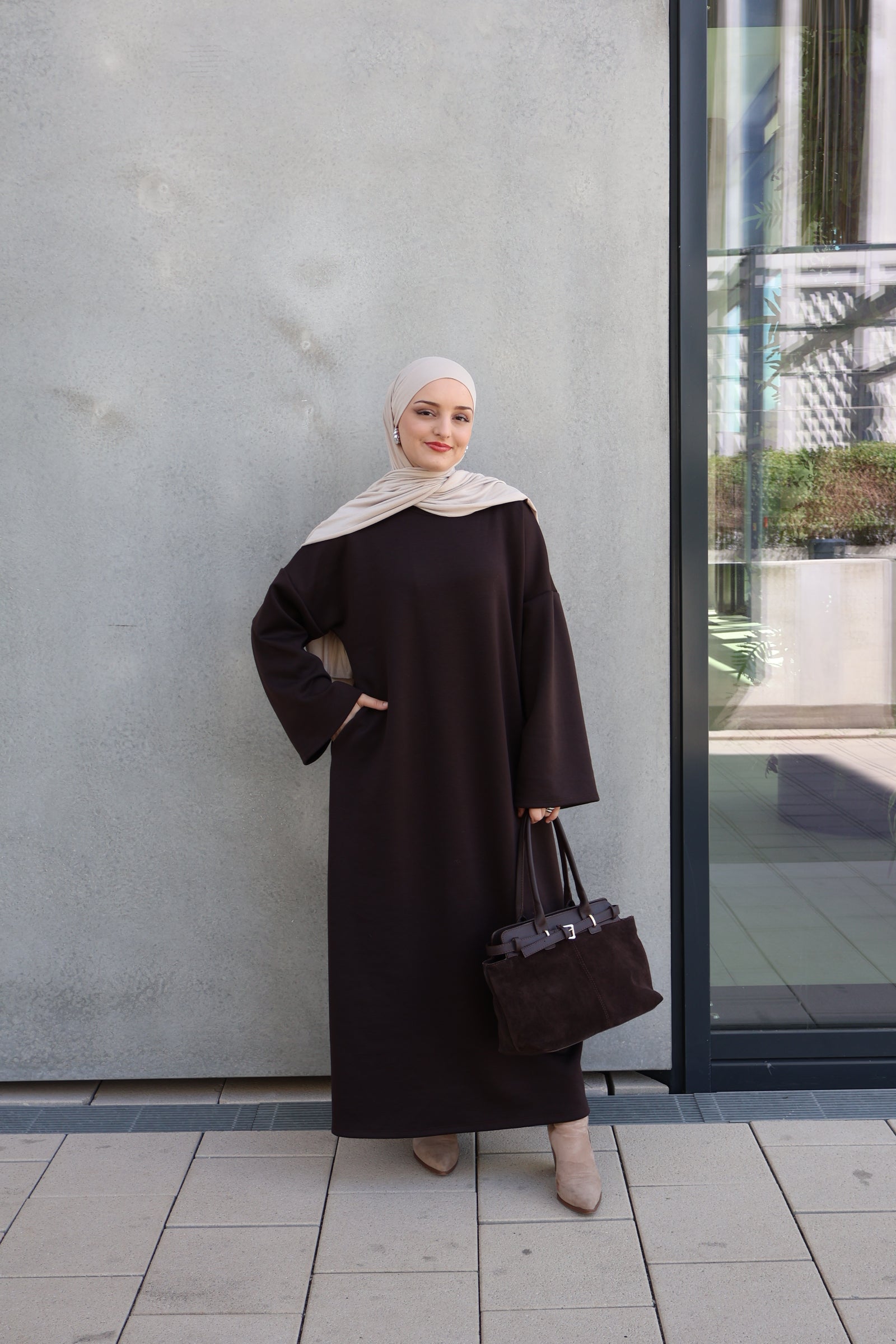 Hana Kleid Braun