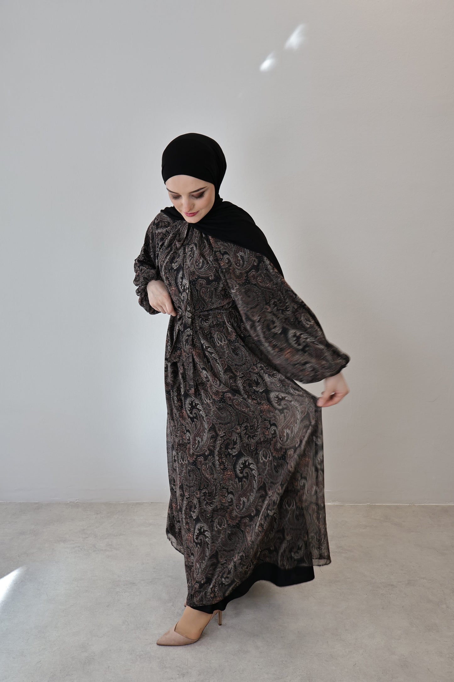 Orientalisches Kleid Schwarz