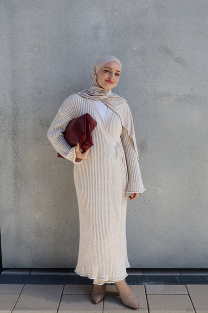 Mara Kleid Beige