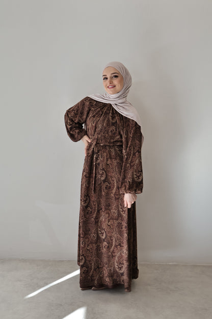 Orientalisches Kleid Braun