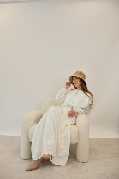 Ruya Zwei-Teiler Weiss