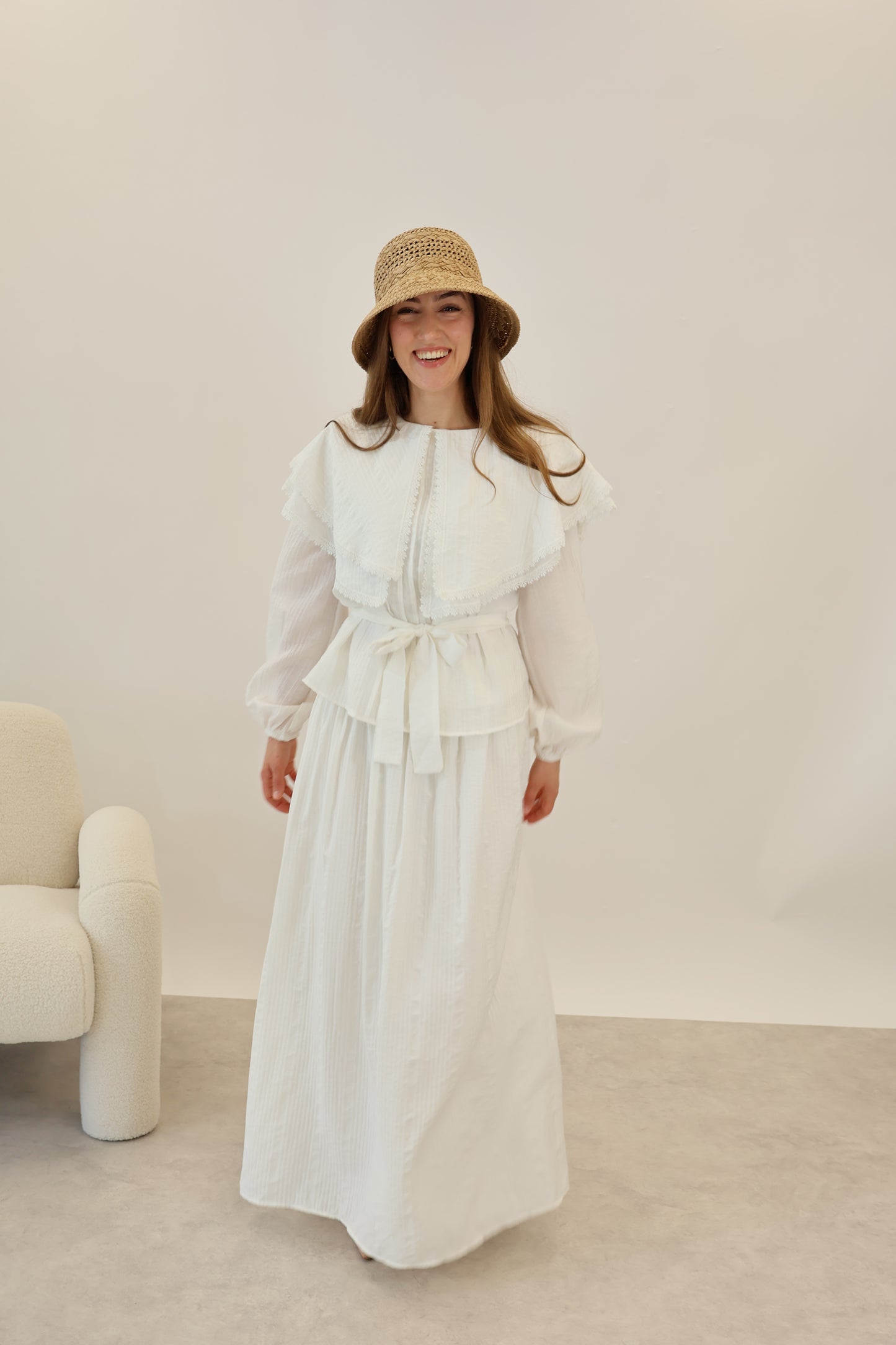 Ruya Zwei-Teiler Weiss