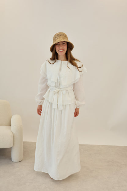 Ruya Zwei-Teiler Weiss