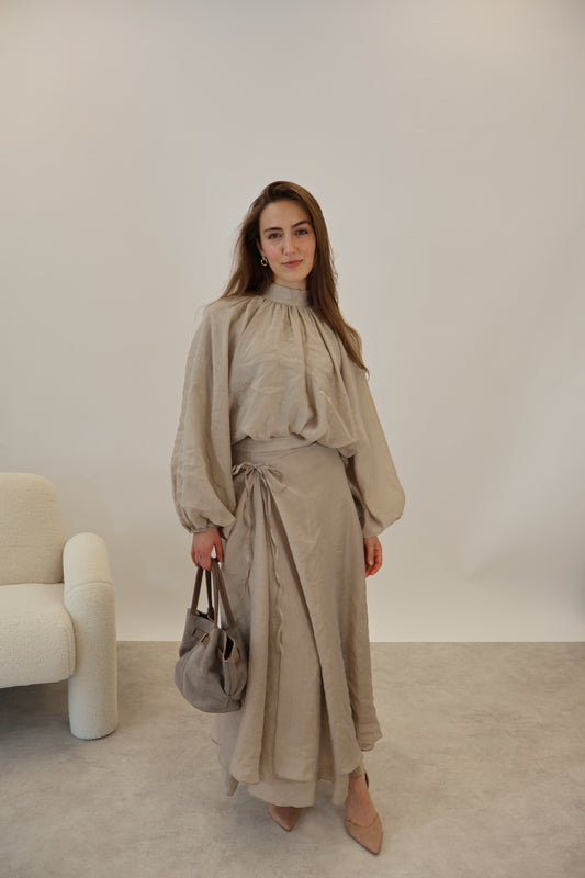 Ballon Ärmel 2 Teiler Moca