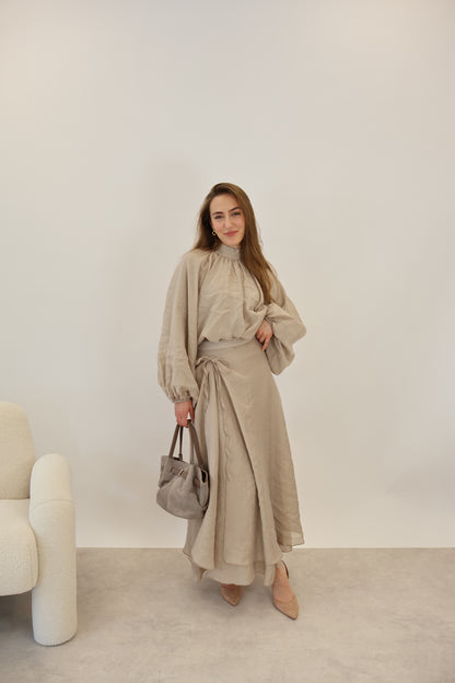 Ballon Ärmel 2 Teiler Moca