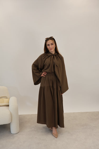 Narin Zwei-Teiler Braun