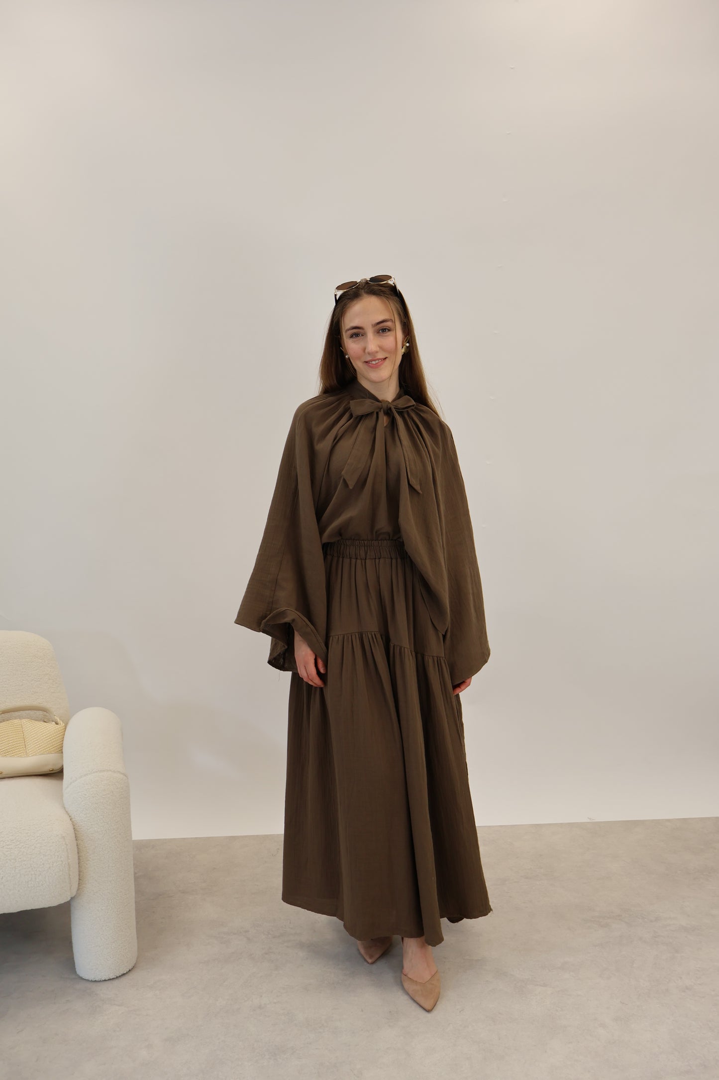 Narin Zwei-Teiler Braun