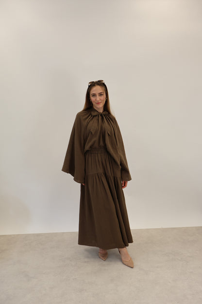 Narin Zwei-Teiler Braun