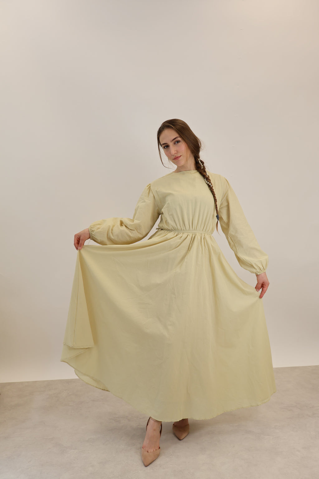 Liya Kleid Gelb
