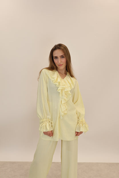 Roya Zwei Teiler Gelb