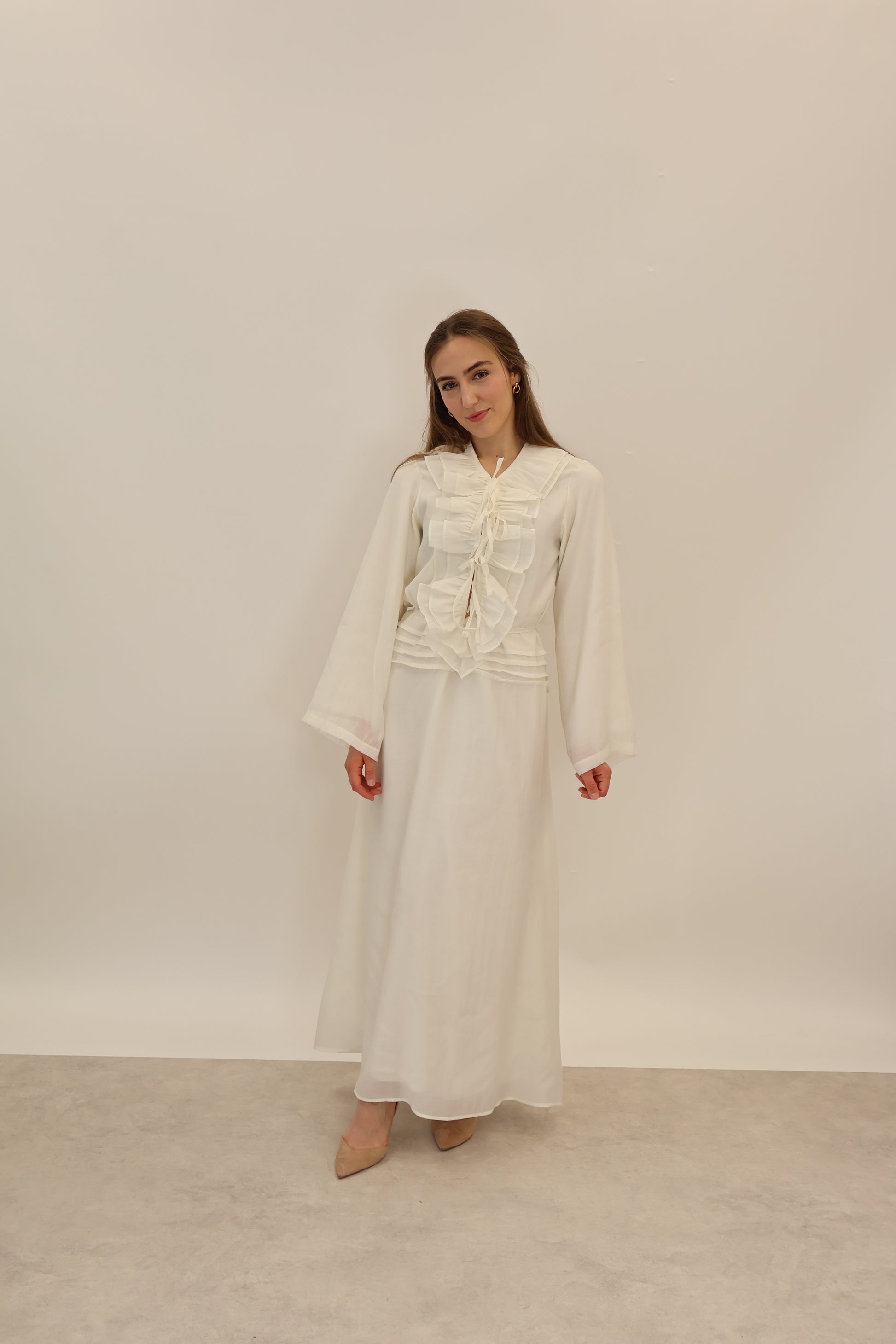 Ella Kleid Weiss