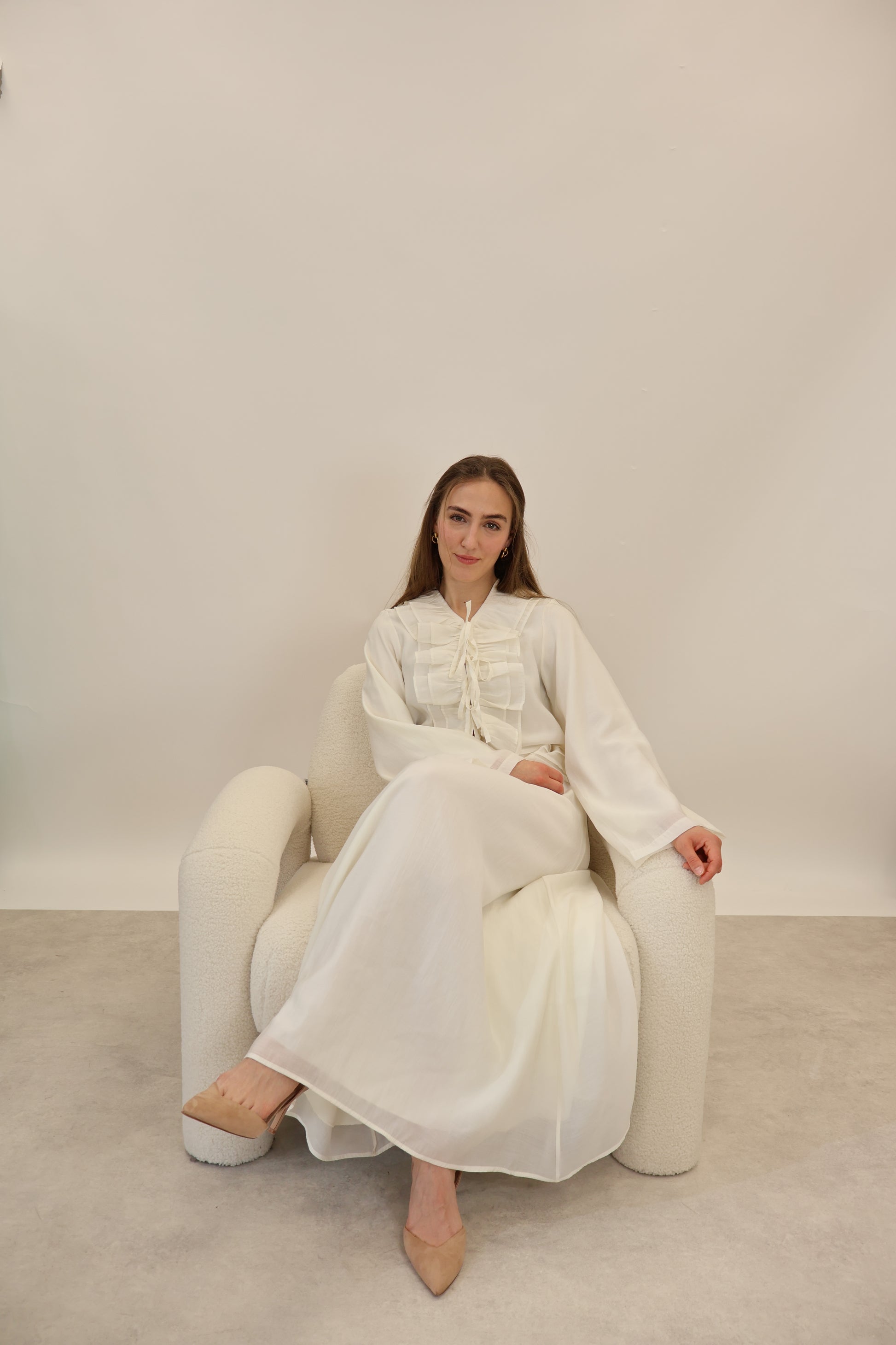 Ella Kleid Weiss
