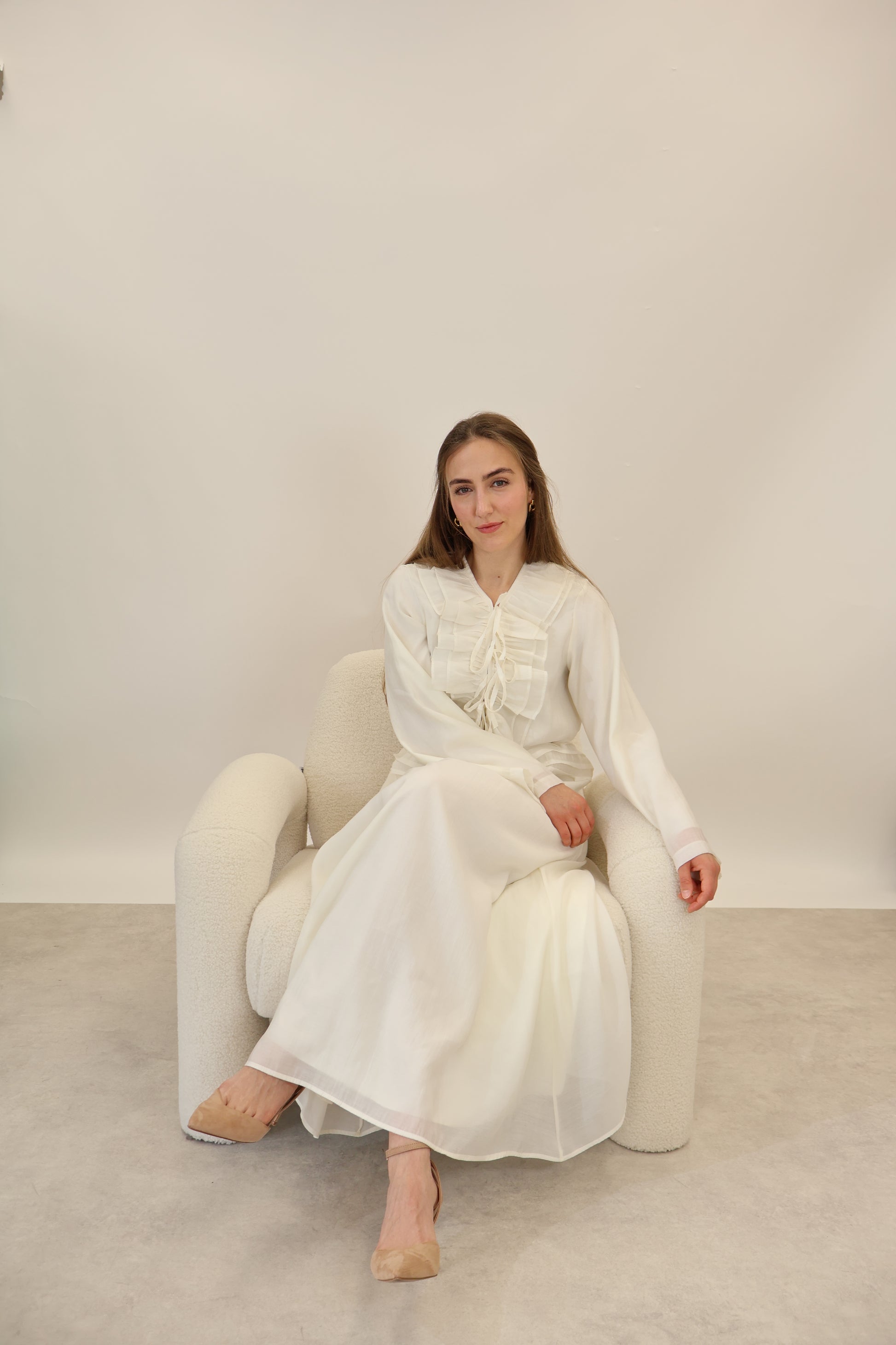 Ella Kleid Weiss