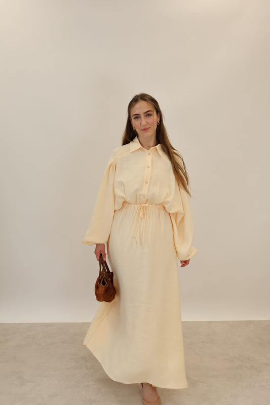 Farah Kleid Aprikose