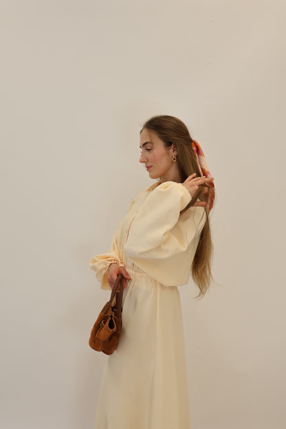 Farah Kleid Aprikose