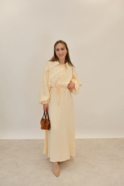 Farah Kleid Aprikose