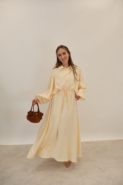 Farah Kleid Aprikose