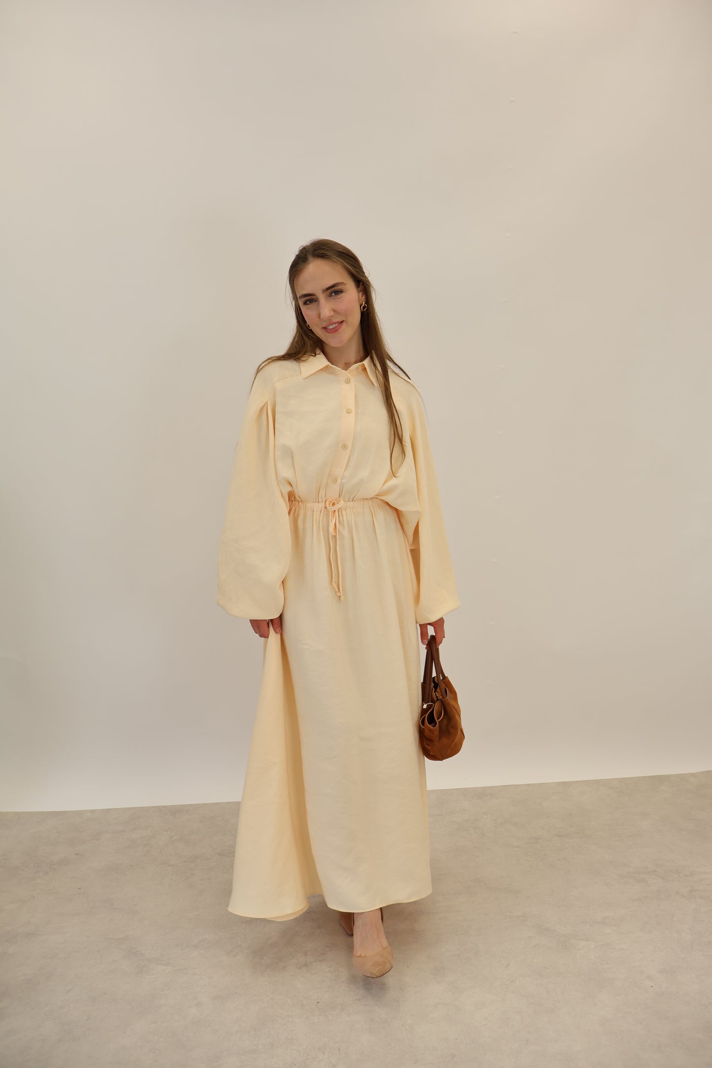 Farah Kleid Aprikose