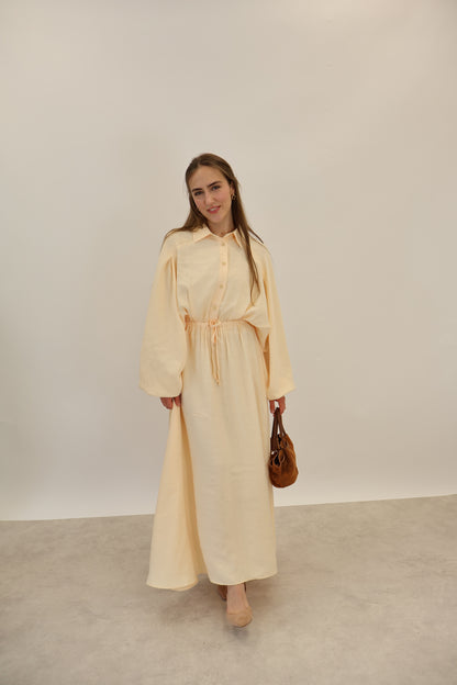 Farah Kleid Aprikose