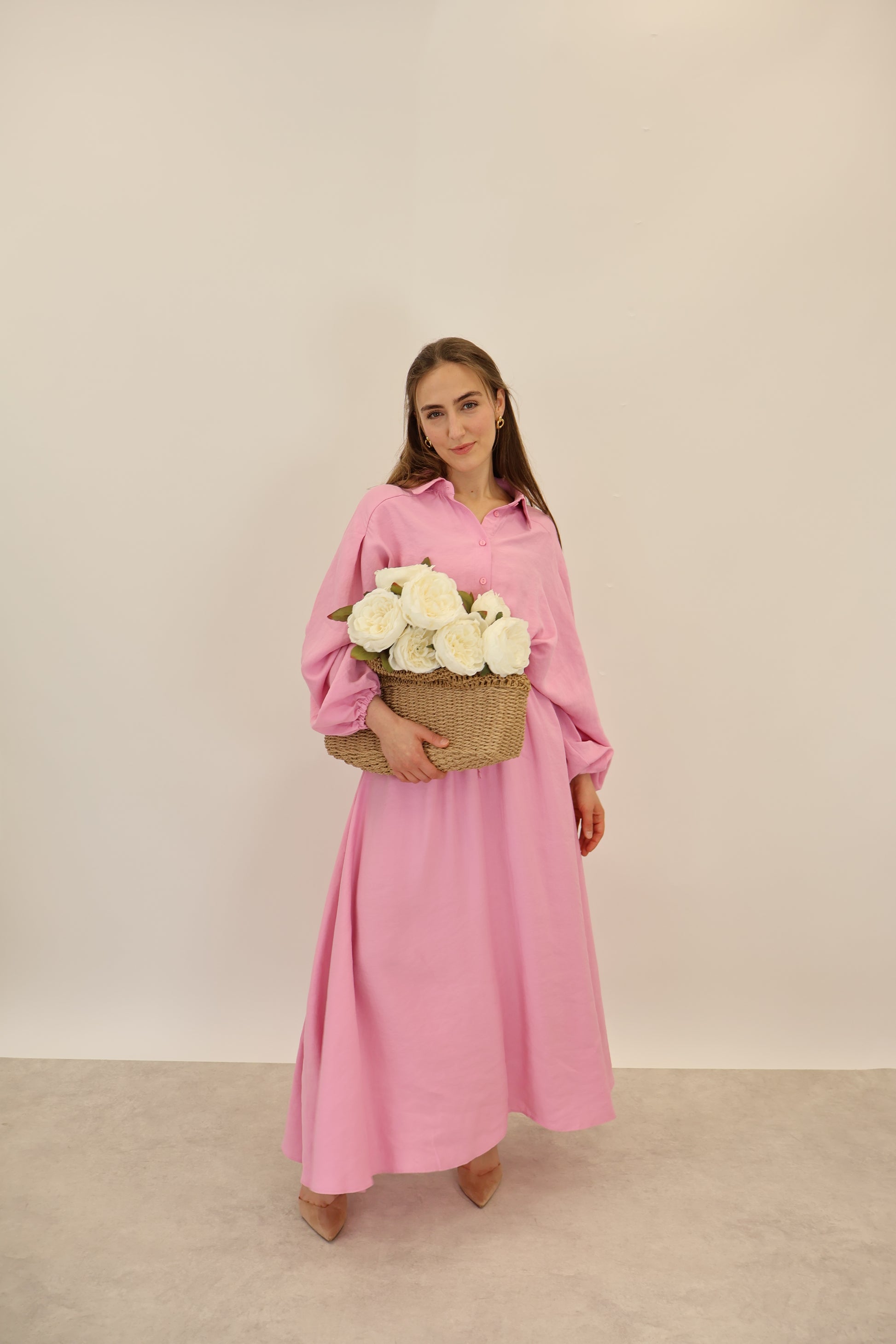 Farah Kleid Rosa