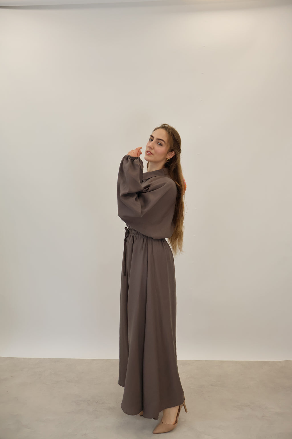 Farah Kleid Braun