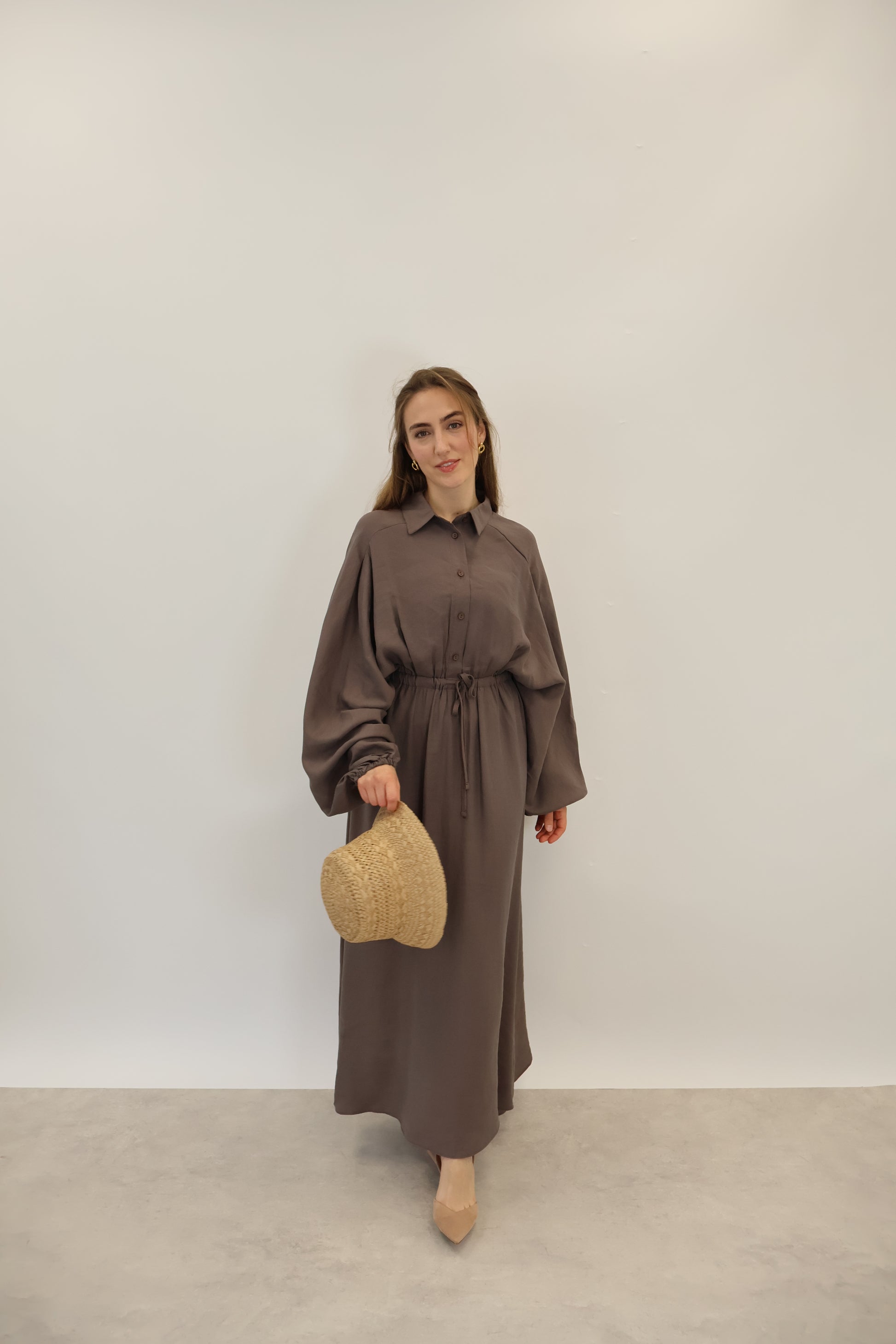 Farah Kleid Braun