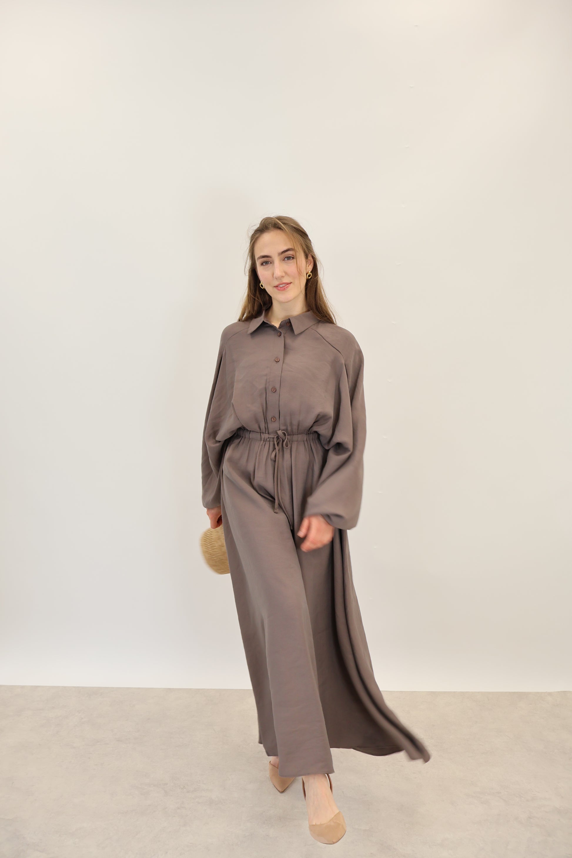 Farah Kleid Braun