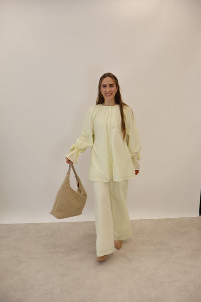 Soft Yellow Zwei-Teiler Gelb