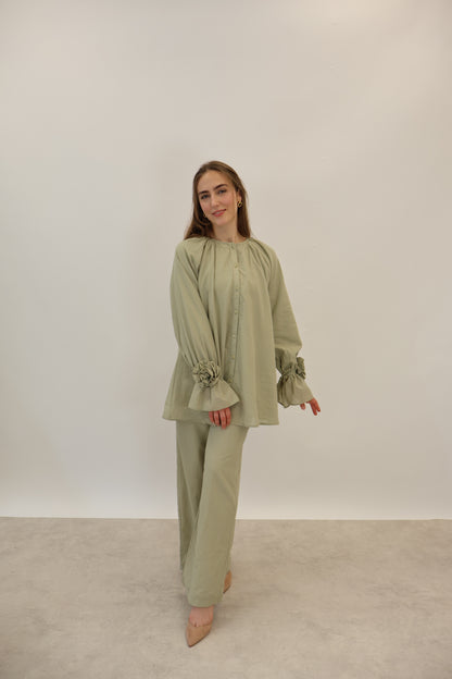 Rose Zwei-Teiler Grün