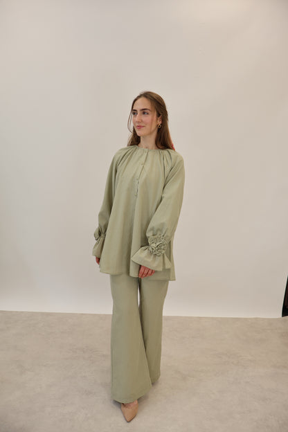 Rose Zwei-Teiler Grün