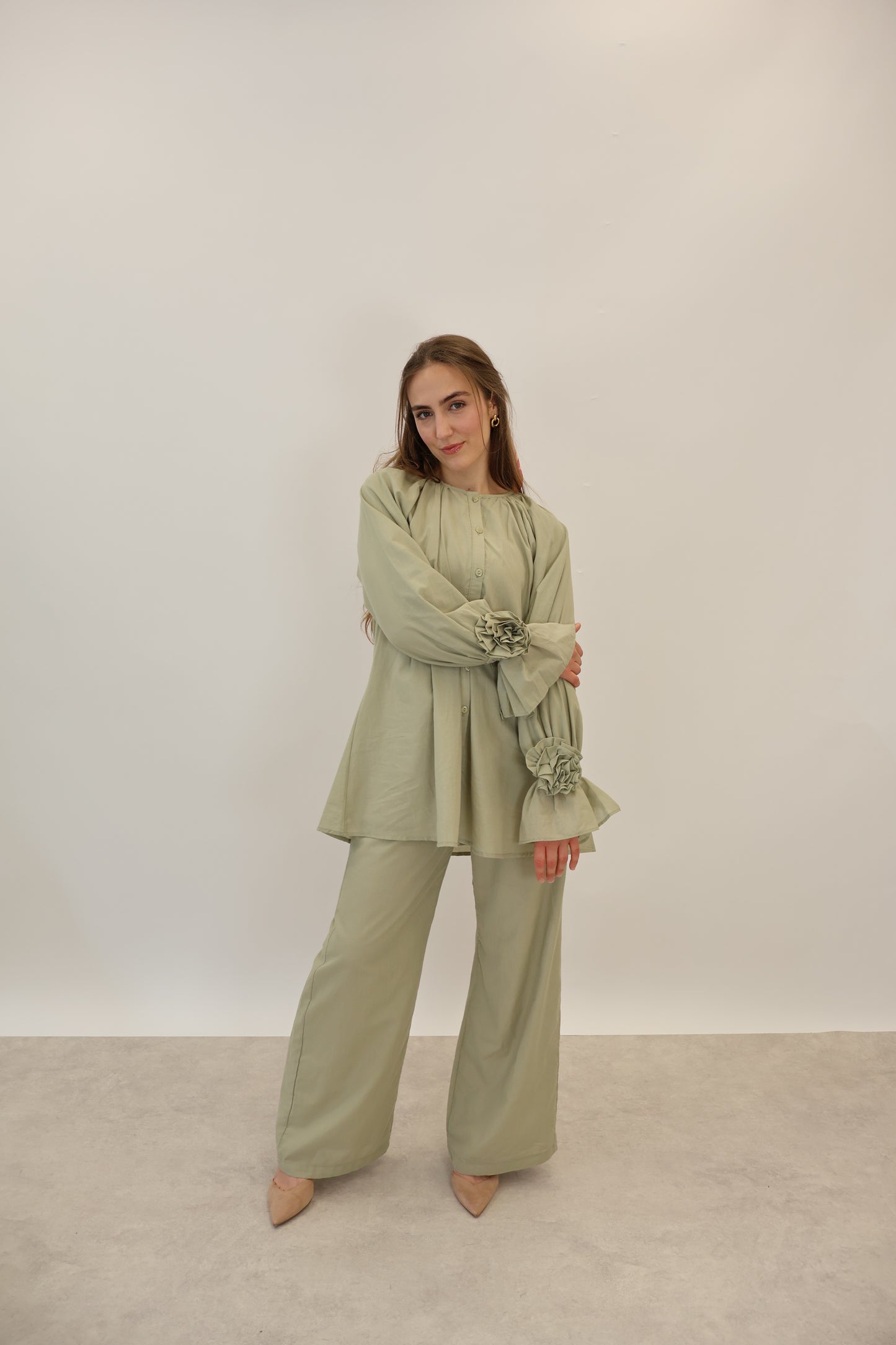 Rose Zwei-Teiler Grün