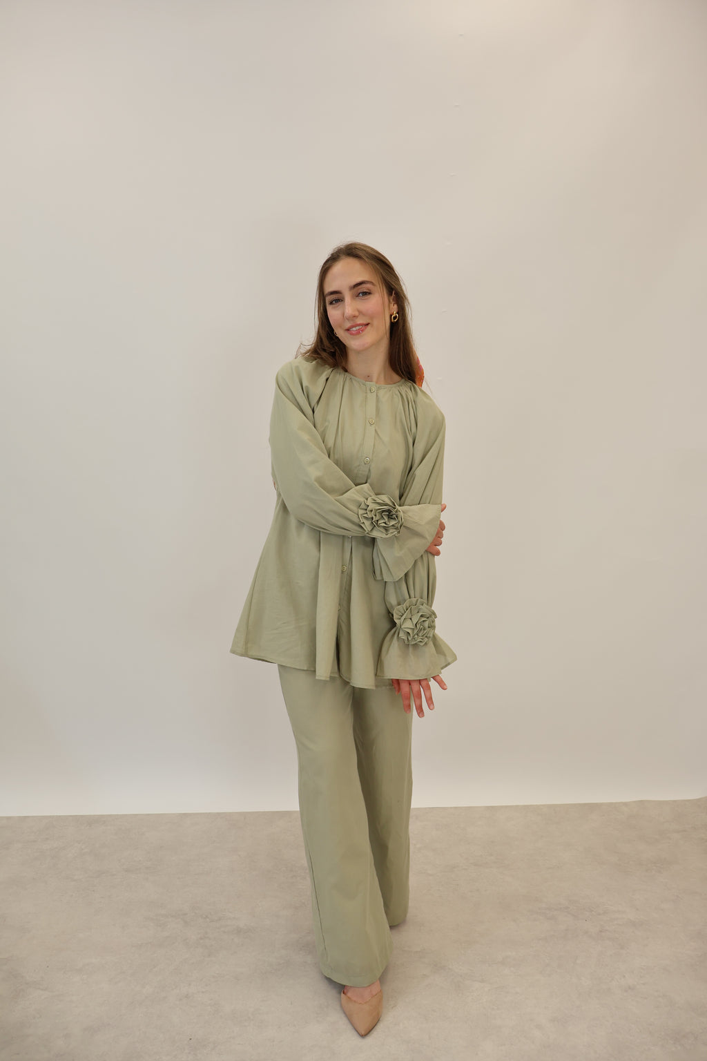 Rose Zwei-Teiler Grün