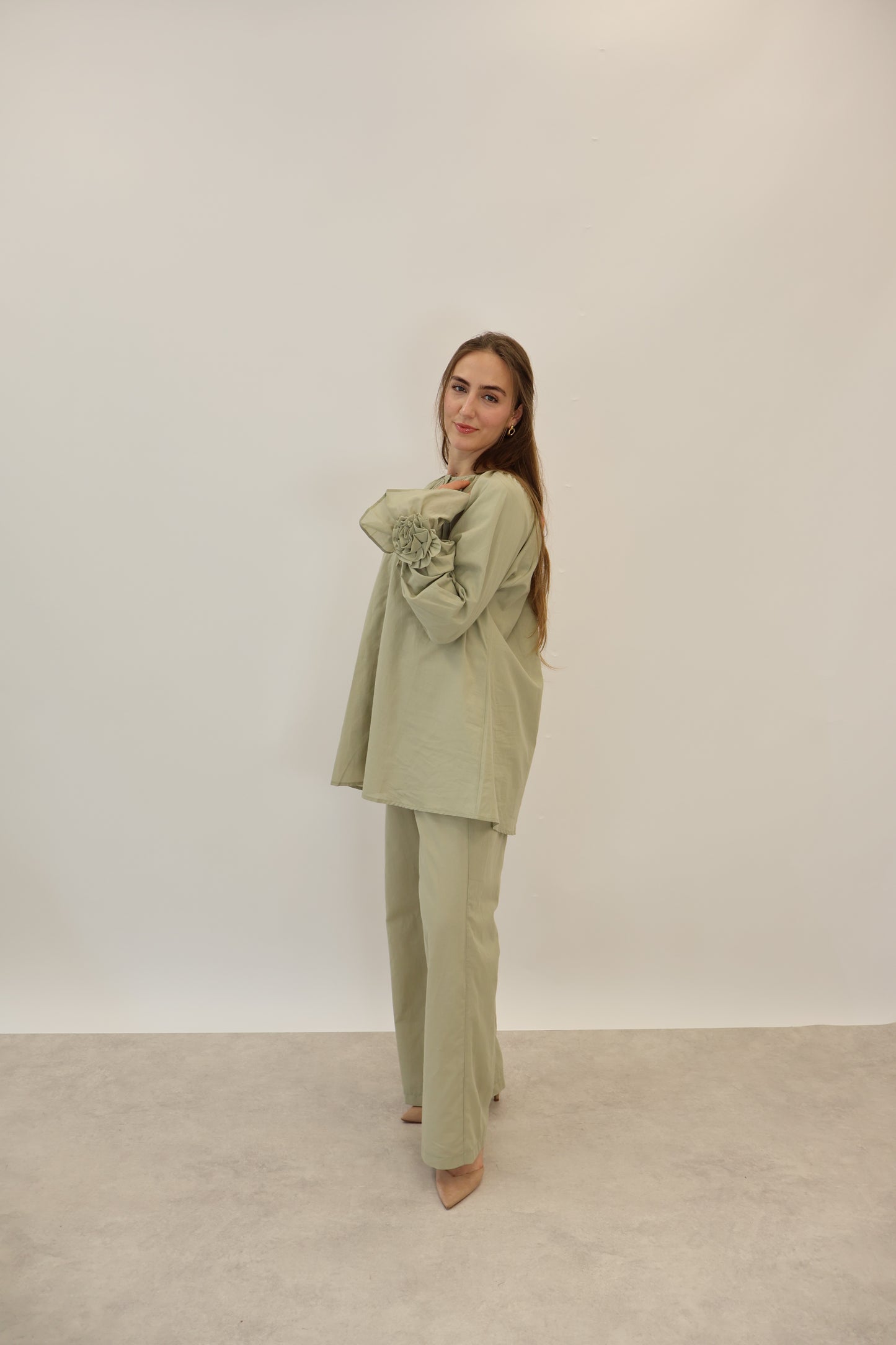 Rose Zwei-Teiler Grün