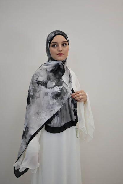Layla Scarf Grau