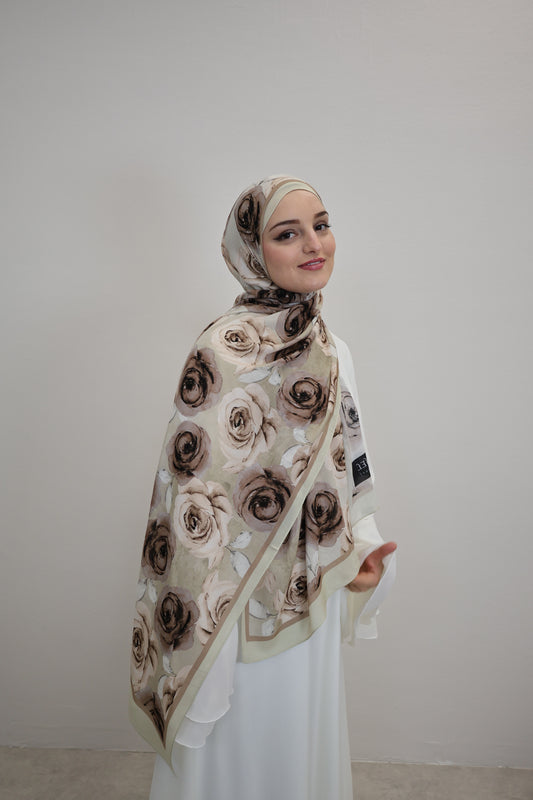 Rosa Scarf Beige