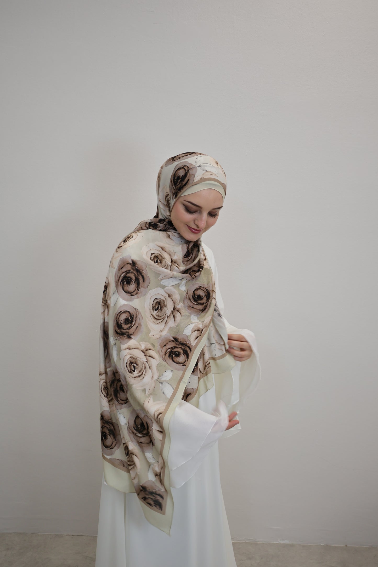 Rosa Scarf Beige