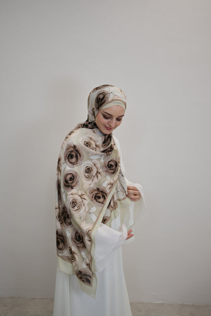 Rosa Scarf Beige