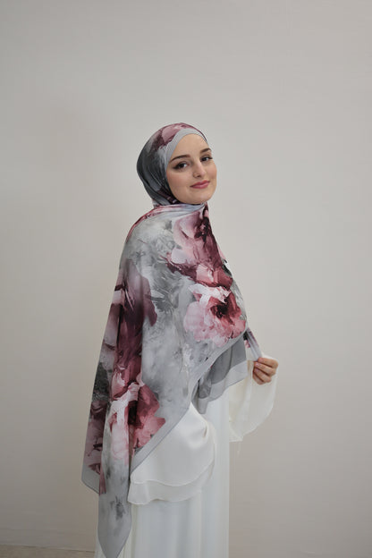 Layla Scarf Grau