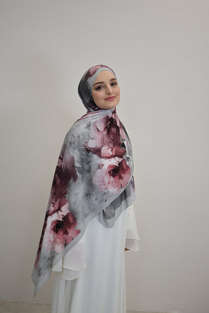 Layla Scarf Grau